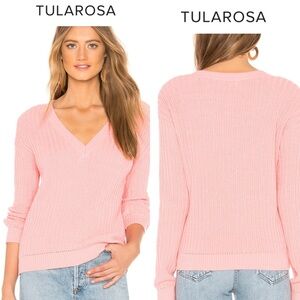 Tularosa Rib V-neck sweater